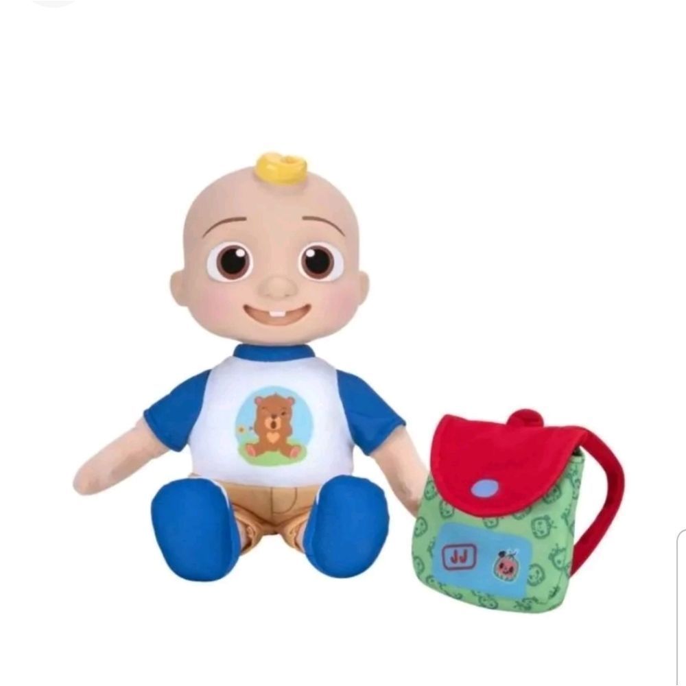 Cocomelon Back To School JJ Plush Musical Doll New